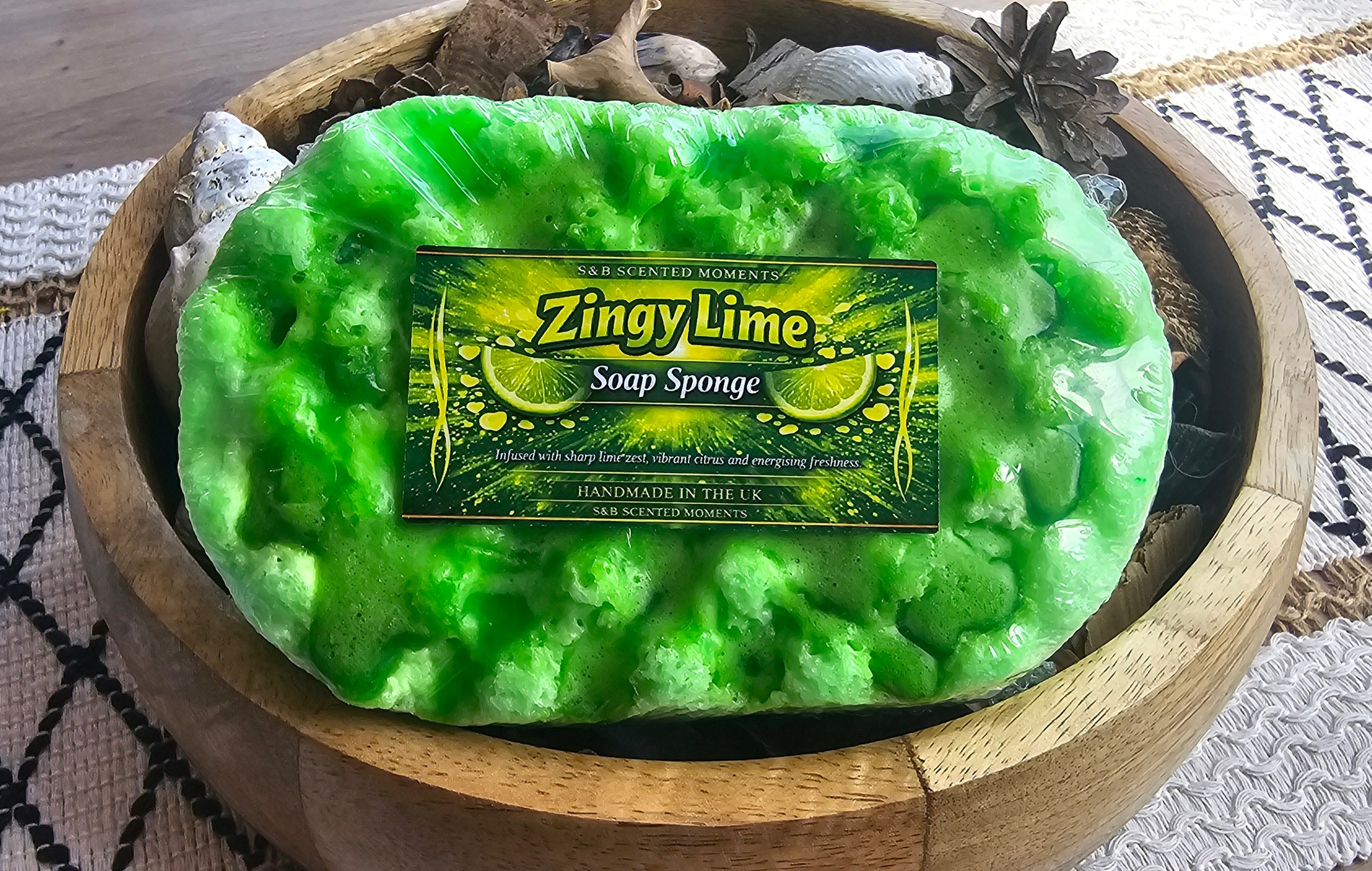 Zingy Lime Soap Sponge