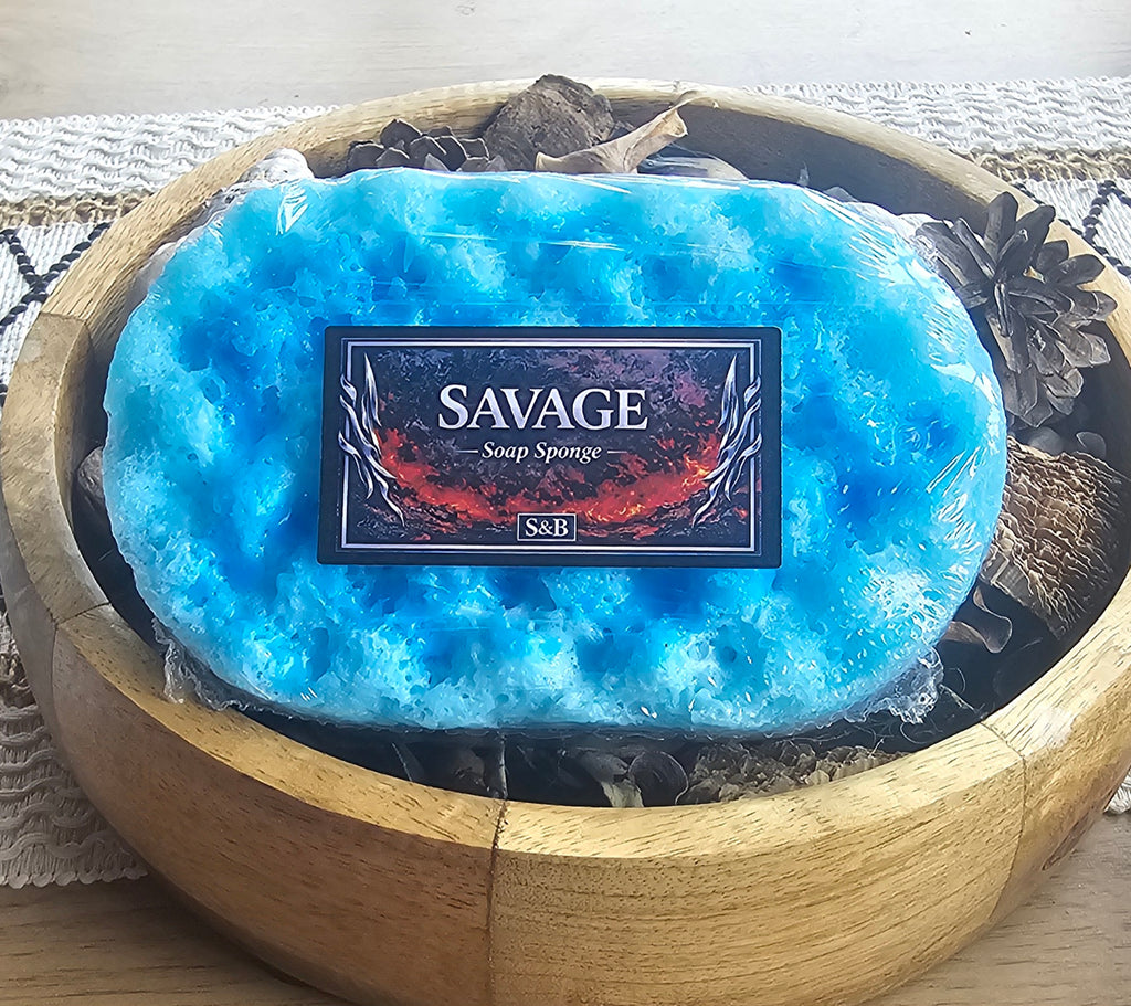 Savage Inspired Soap Sponge