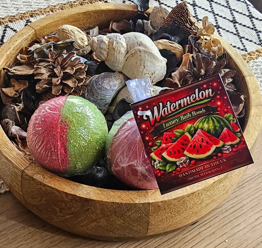 Watermelon Fragranced Bath Bomb – 105g