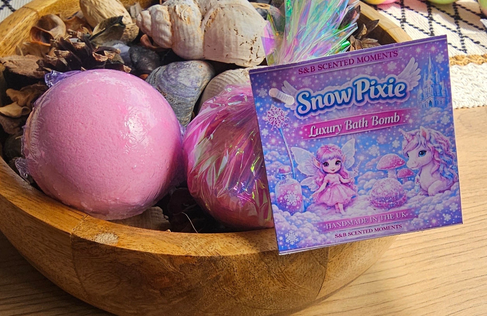 Snow Pixie Bath Bomb – 105g