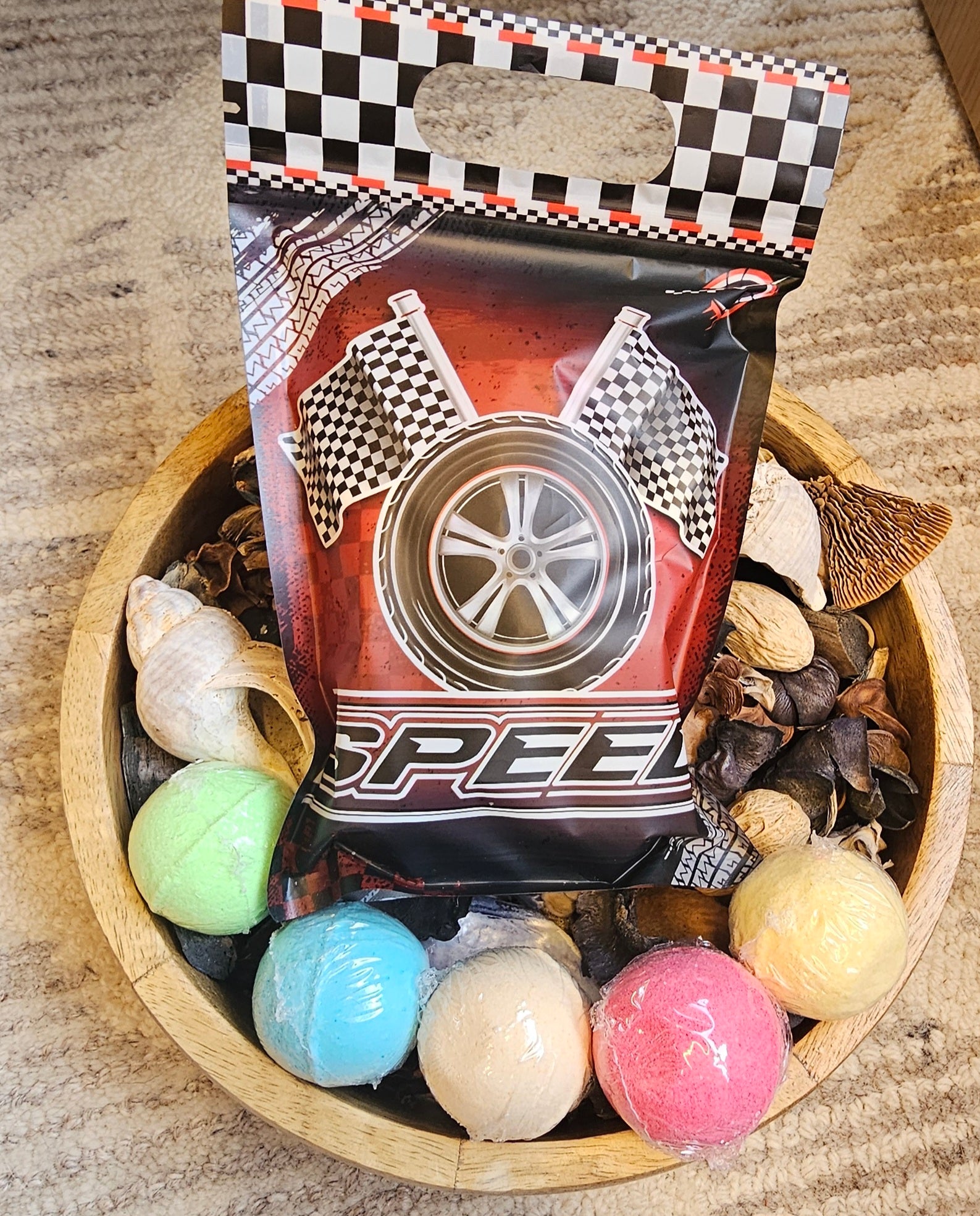 Mini Bath Bomb Bag – Boys Pack of 6