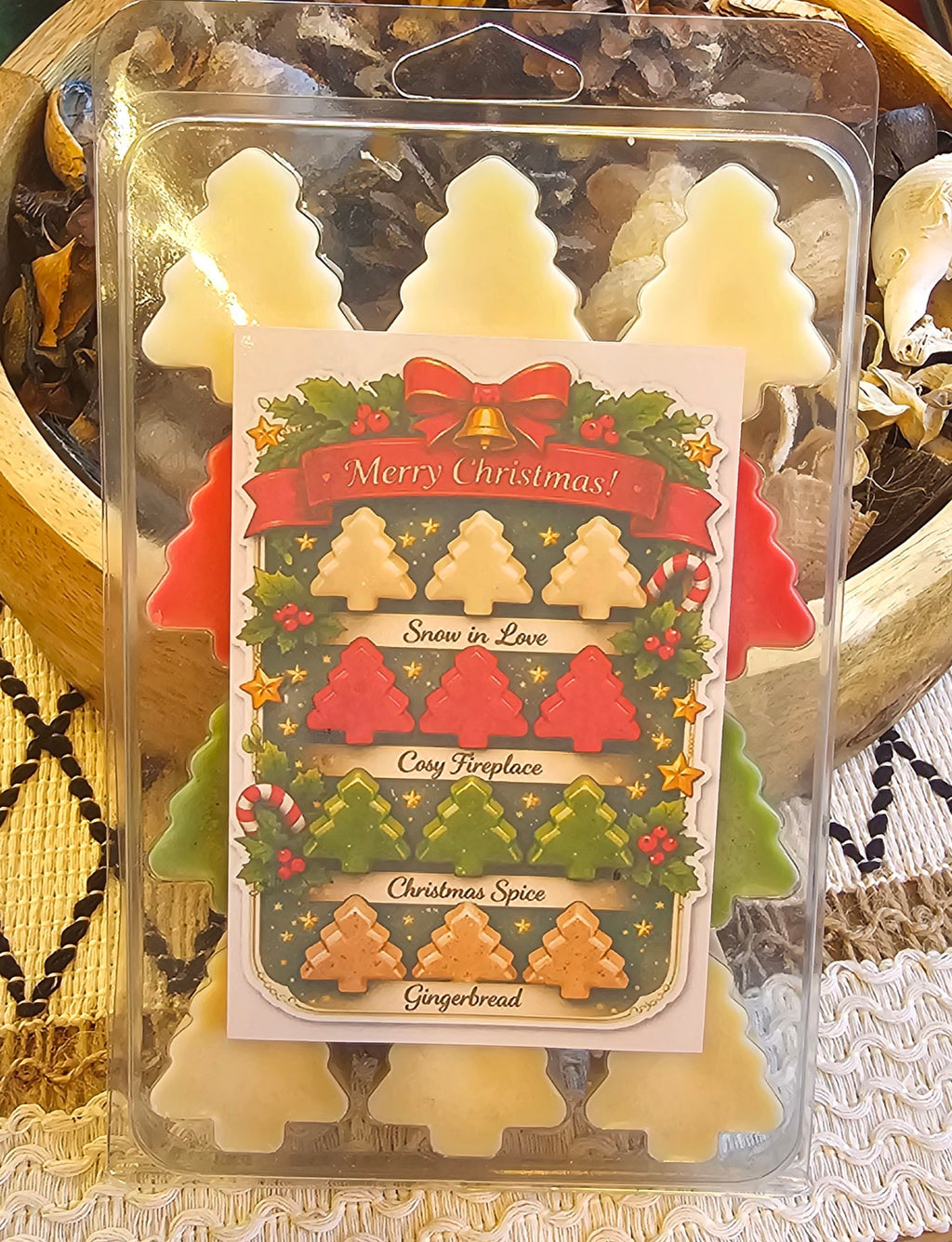 Christmas Collection 12 Xmas Tree Wax Melts