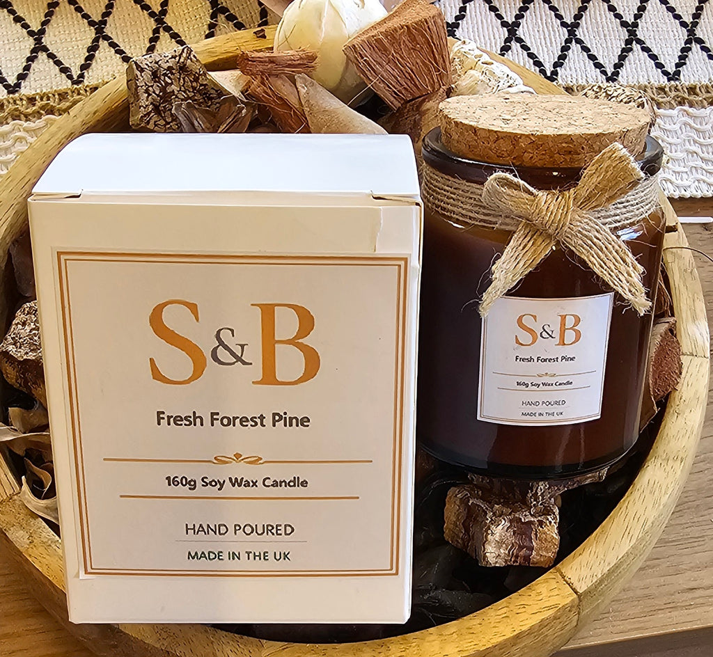 Forest Fresh Pine Scented Candle – 160g