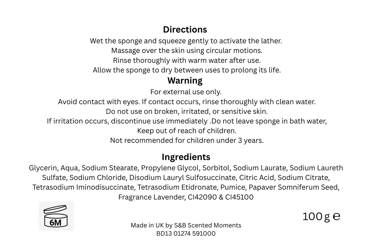 Lavender Bliss Luxury Whipped Soap 130g