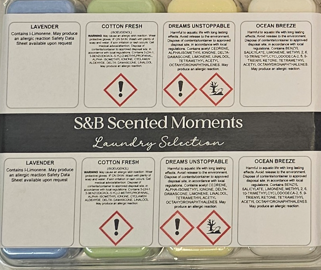 Laundry Collection – Mixed Wax Melt Box (8 Pieces)