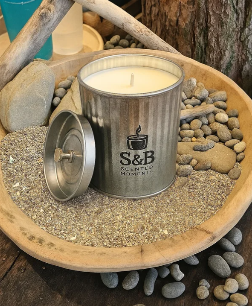 Creed Green Tweed inspired – 270g Luxury Soy Wax Candle in this amazing looking tin with lid