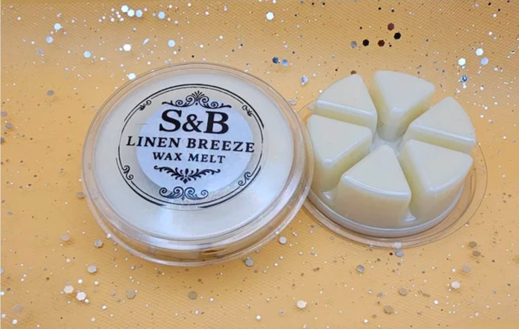 Linen Breeze Wax Melt Clamshell