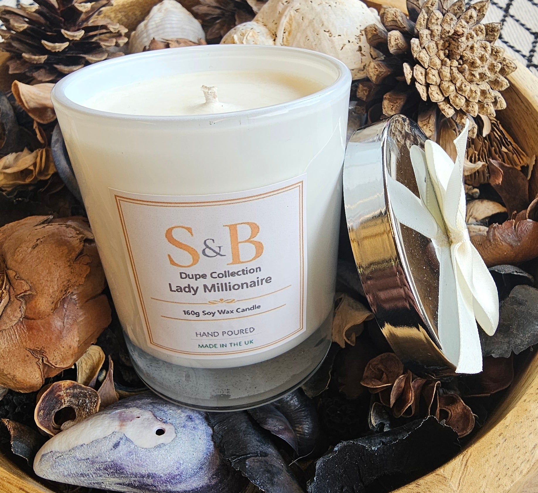 Dupe Candle Range Inspired By Lady Millionaire
