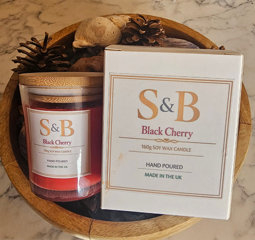 Black Cherry — 160g Luxury Candle