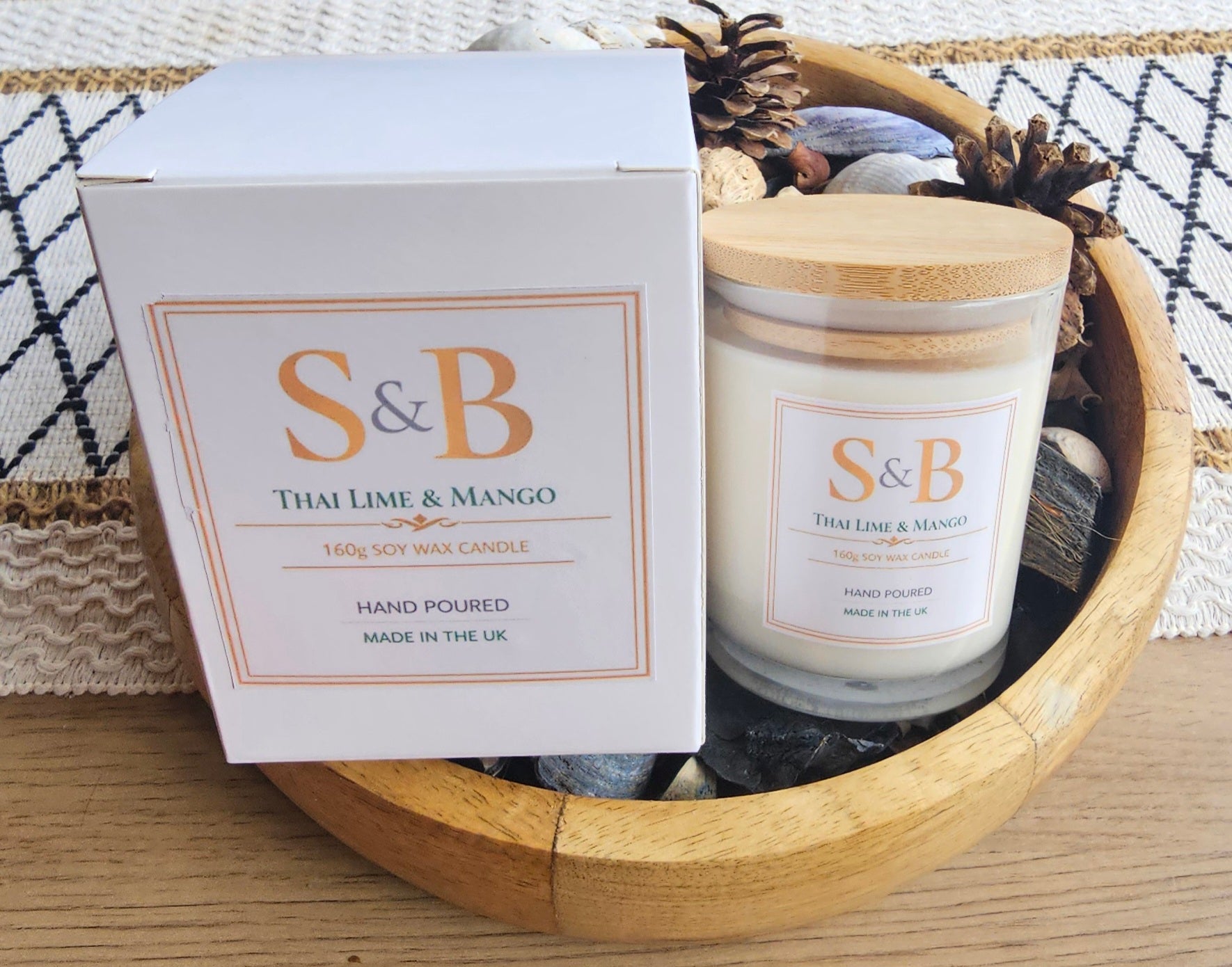 Thai Lime & Mango Candle 160g