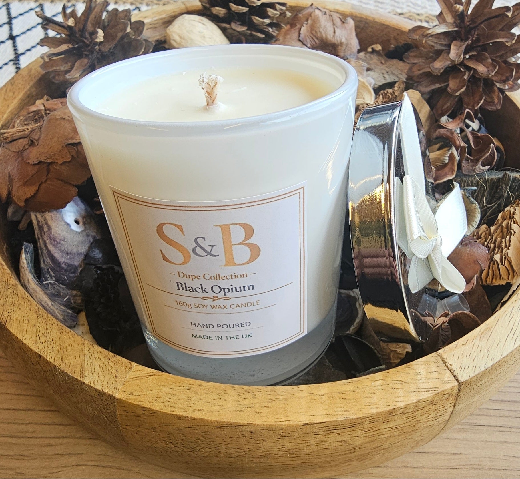 Dupe Candle Range Inspired by Black Opium