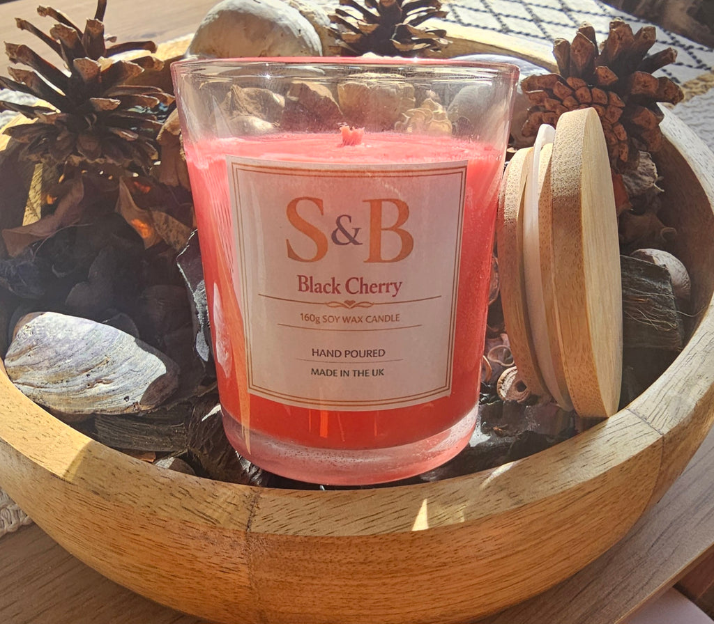 Black Cherry — 160g Luxury Candle