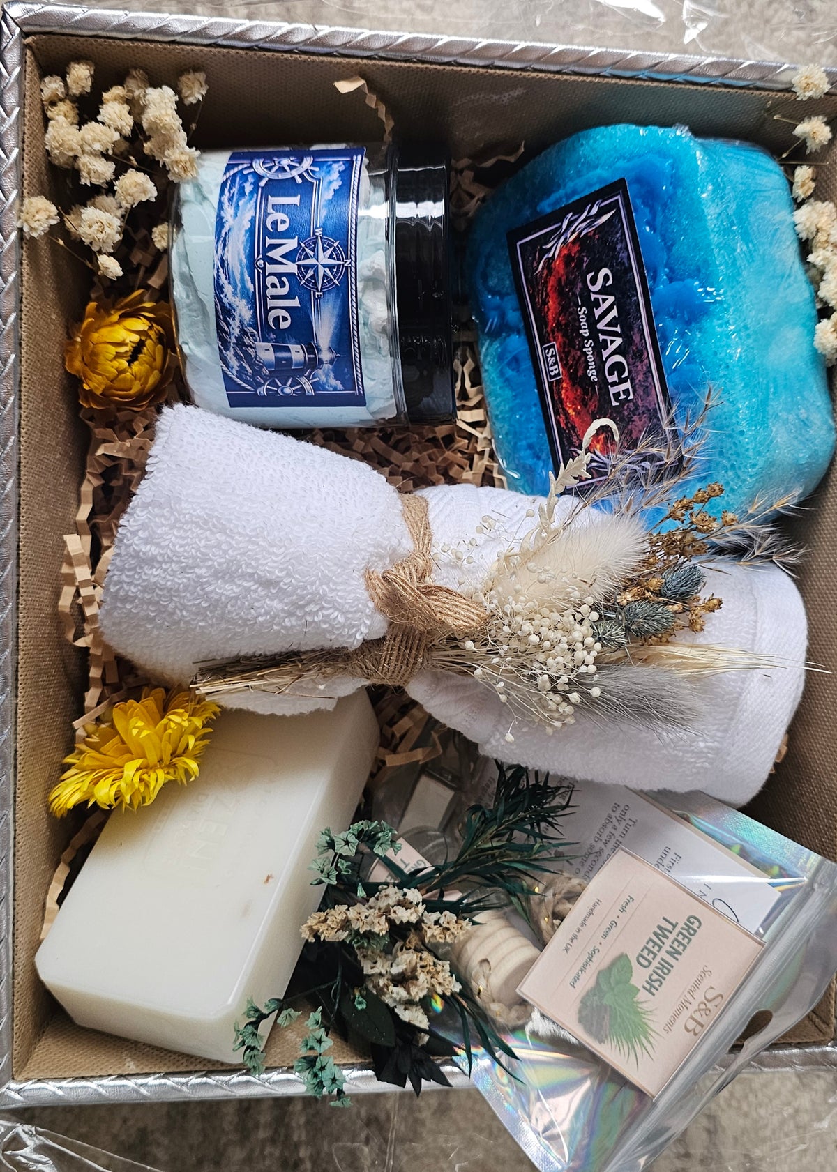 Mens Luxury Christmas Spa Gift Set